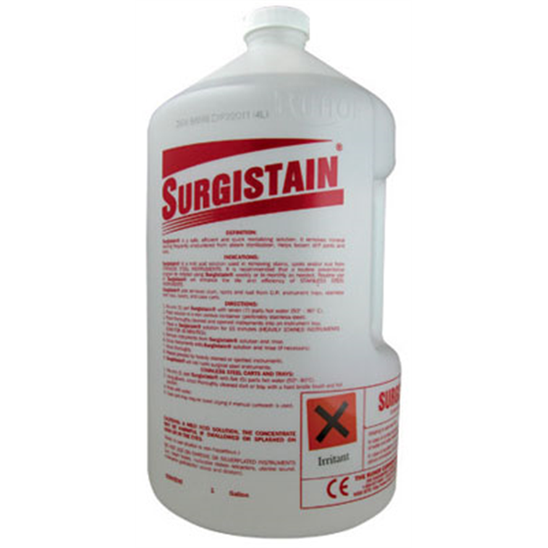 Surgistain Instrument Rust and Stain Remover 4L