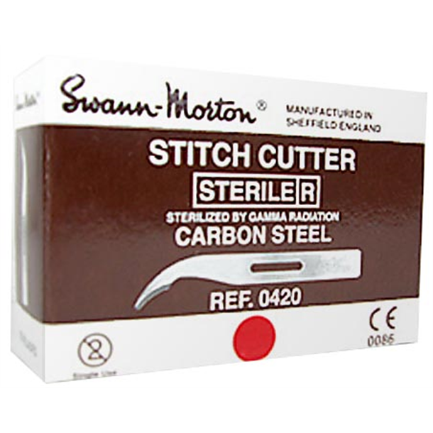 Swann Morton Disposable Stitch Cutters Standard. Box of 100