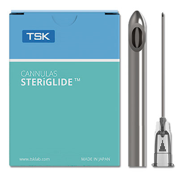 TSK Steriglide Premium Aesthetic Filling Cannula 22g x 50mm Pack of 20