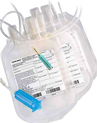 Terumo Blood Bag 2000ml - Dry Transfer Bag. Box of 100