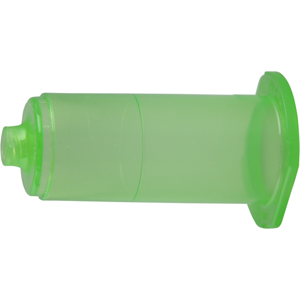 Terumo Screw Fit System Venosafe Single Use Holder, Green. Pack of 25