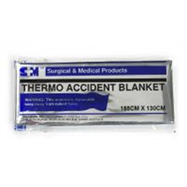 Thermal Silver Accident Blanket 185cm x 130cm