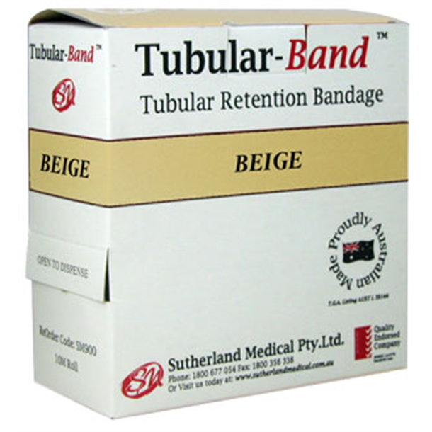 Tubular-Band Retention Bandage 17.5cm - Large Trunk 10m Beige
