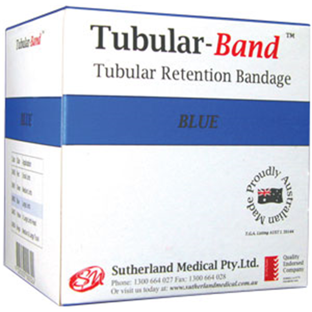 Tubular-Band Retention Bandage 7.5cm - Large Limb 10m Blue