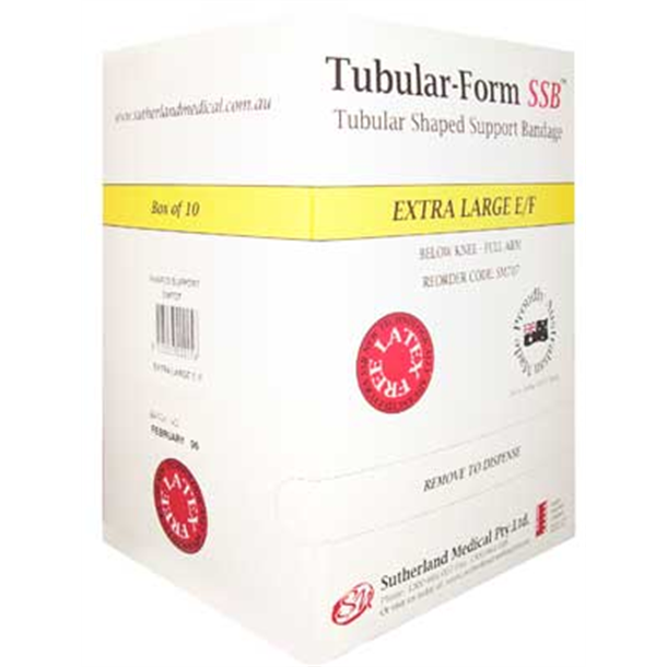 Tubular-Form SSB Support Bandage Size E/F - Extra Large, Full Arm-Half Leg 26-34cm