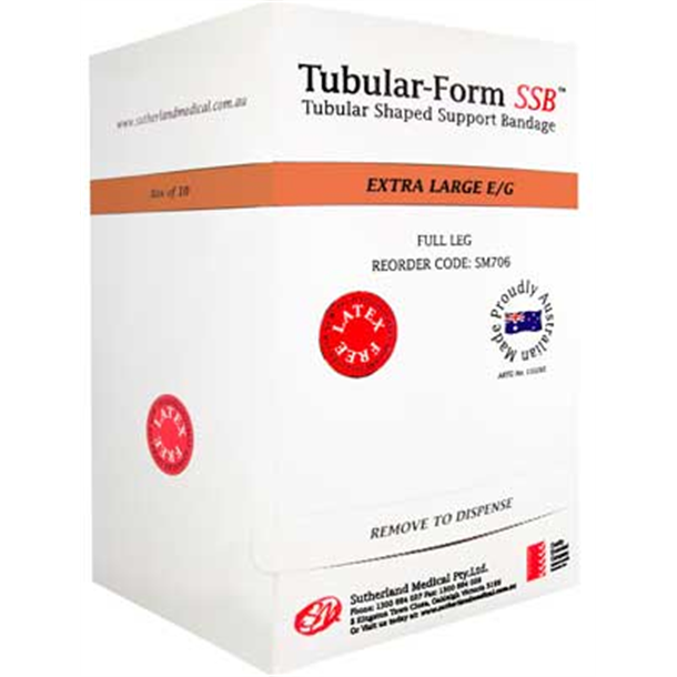 Tubular-Form SSB Support Bandage Size E/G - Extra Large, Full Leg 26-34cm