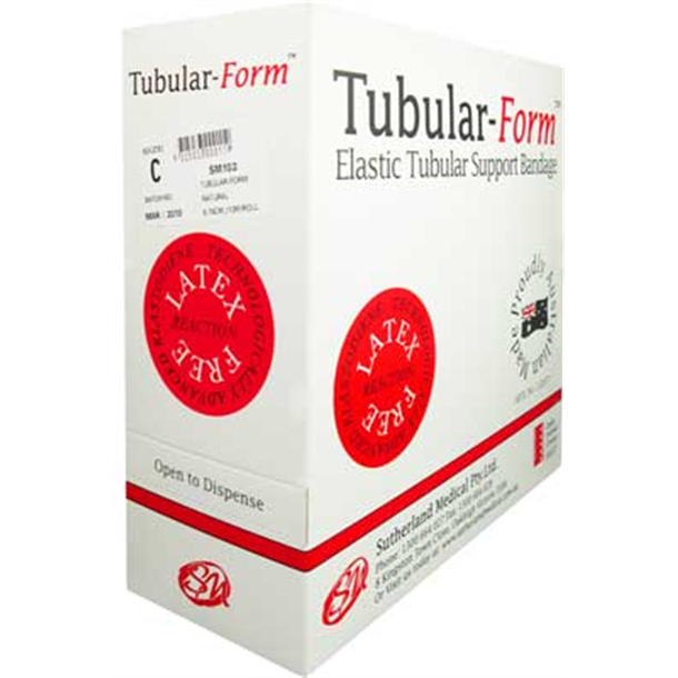 Tubular-Form Support Bandage Natural Size C - Adult Limb 7cm x 10m