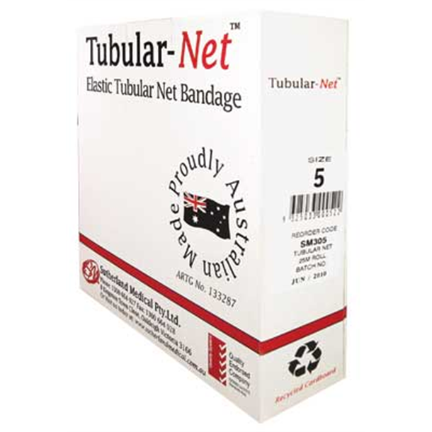 Tubular-Net Retention Bandage Size 5 4.4cm x 25m - Shoulder or head