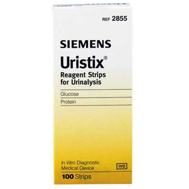 Uristix Urine Testing Strips. Pack of 100