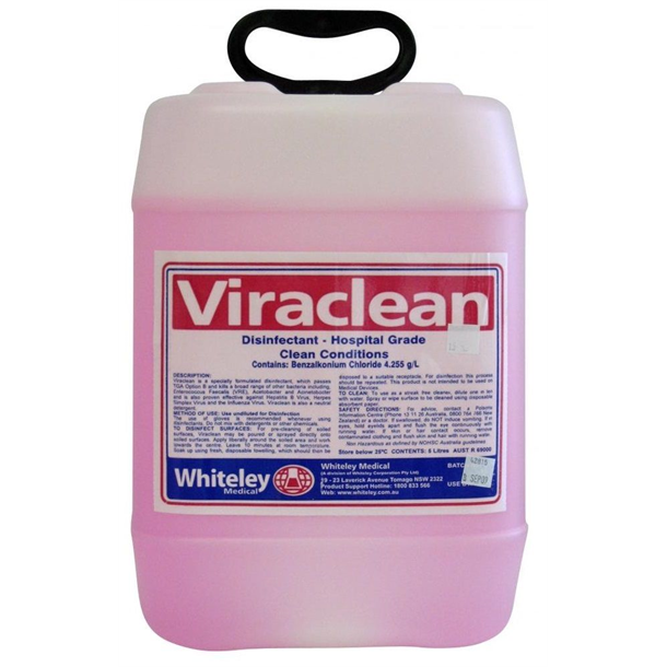 Viraclean Hospital Grade Disinfectant 15L