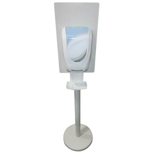 WHITELEY HAND HYGIENE DISPENSER STAND WITH AUTO DISPENSER & DRIP TRAY USE W- 1L PODS