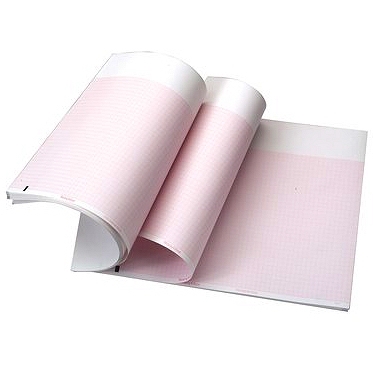 Welch Allyn Z-Fold ECG Paper for CP50 ECG Units.114mm x 100mm. Pack of 150