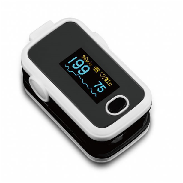 WolfMed WM310 Finger Pulse Oximeter with LCD Screen, Pulse Rate & Waveform Graphics