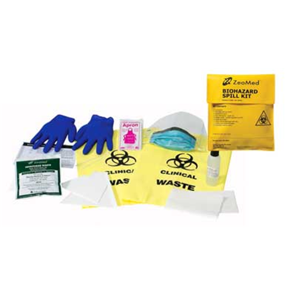 ZeoMed Biohazard Spill Kit