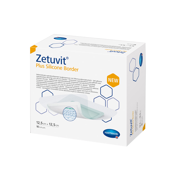 Zetuvit Plus Silicone Border x10's