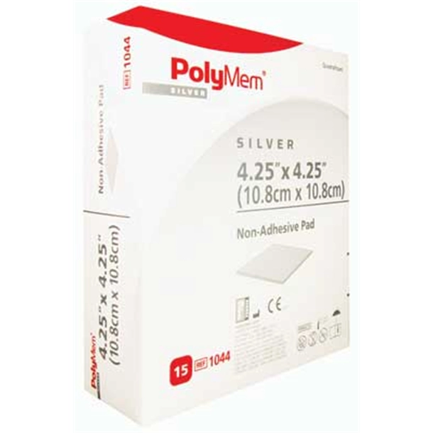 silver non adhesive pad dressing Silver Foam Dressing PolyMem Silver Non-adhesive
